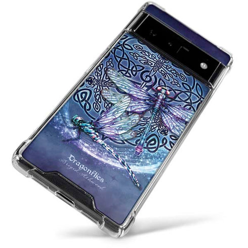 Brigid Ashwood Dragonfly Celtic Knot Google Pixel 6 Clear Case